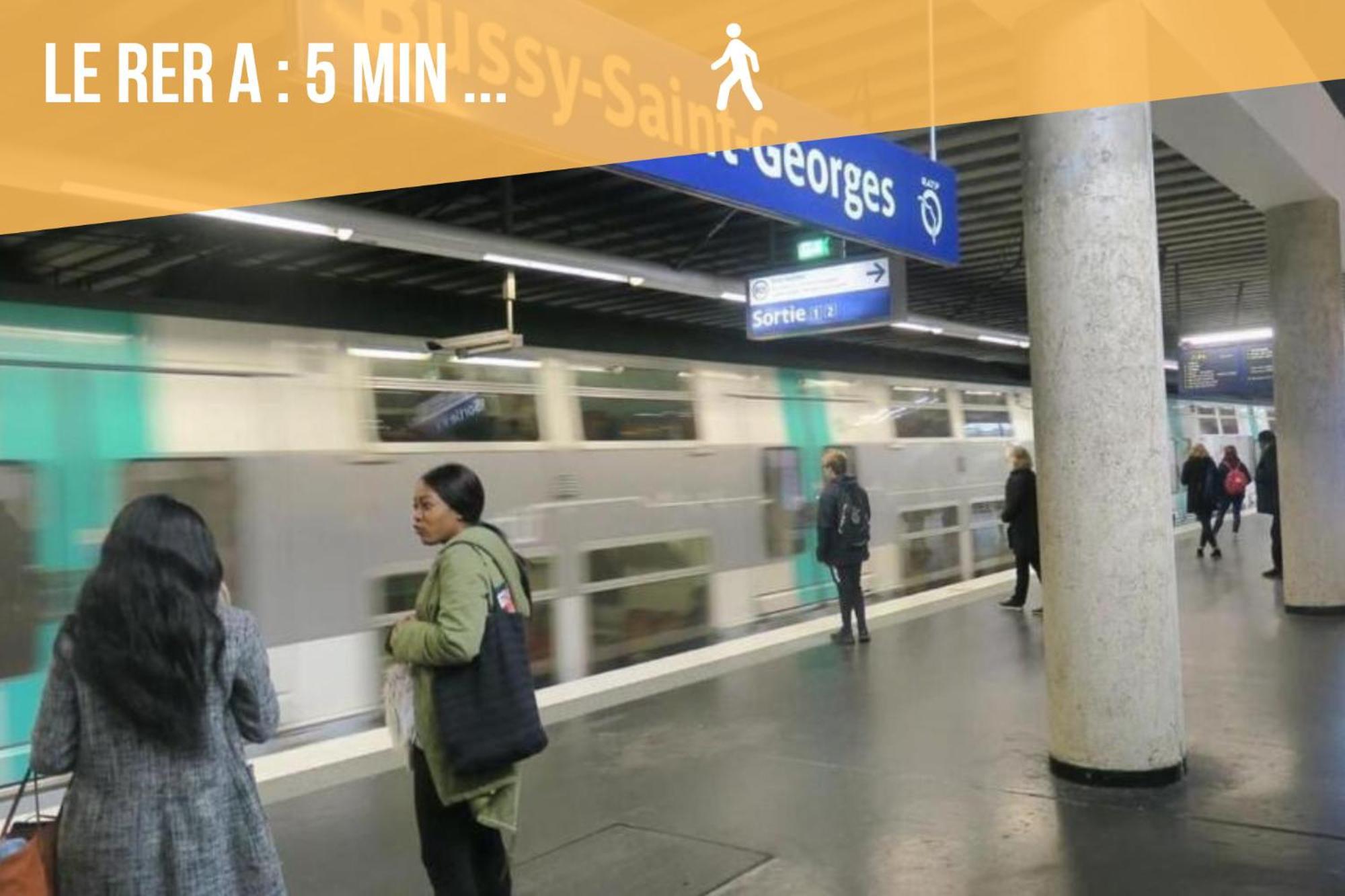6Personne,10Mn De Disney,30Mn De Paris,Parking Bussy-Saint-Georges Luaran gambar